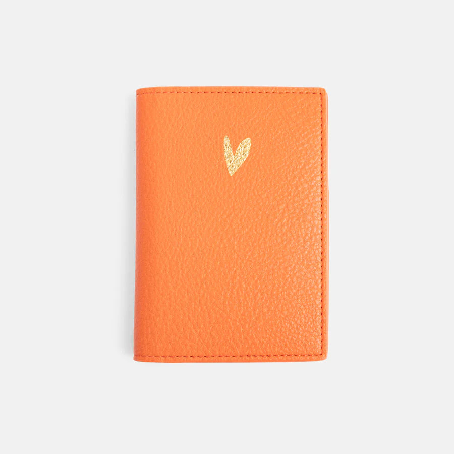 Orange Passport Holder 'Caroline Gardner' – Everyone's Designs